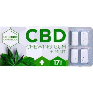 5 x MediCBD Mint CBD Kauwgom (17mg CBD)