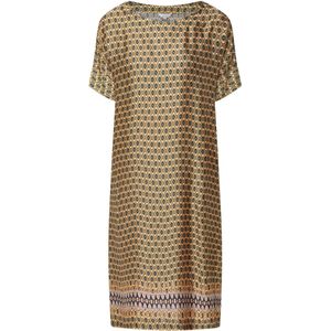 Frogbox • midi jurk met motief • maat 36