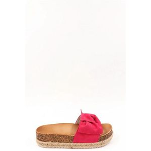 nieuwe collectie exclusieve Fuchsia slippers voor dames - maat 38