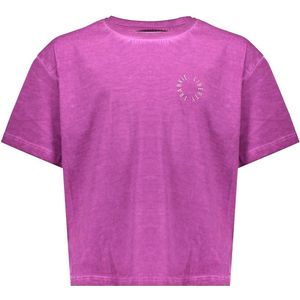 Frankie & Liberty Meisjes t-shirt - Paris - Purple Pink