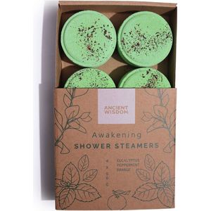 Ancient wisdom - zen - douche stomers - douche steamer - ontwaken - 4 stuks