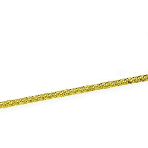 Gouden Vossenstaart ketting 2.2 mm 50 cm 14 karaats