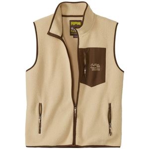ATLAS FOR MEN - Mouwloos vest met sherpavoering - Heren - Verkrijgbaar in grote maten - M
