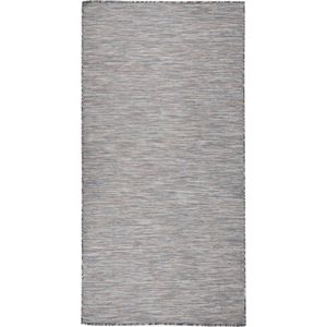 vidaXL-Buitenkleed-platgeweven-100x200-cm-bruin-en-blauw