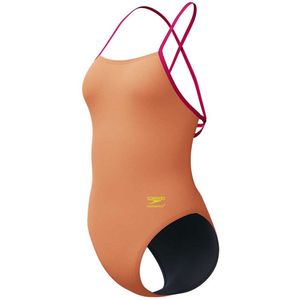 Speedo - Fl Solid Tie Back - Badpak - Oranje