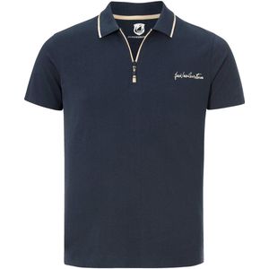 Jan Vanderstorm herren Poloshirt - 56/58 - donkerblauw