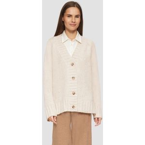 s.Oliver - Strickjacke - Glinsterend Vest - Oversized