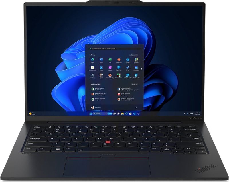 Lenovo Thinkpad X1 Carbon Gen 12 | Intel Ultra 7 155U | 16GB | 512GB SSD | 14"" WUXGA (1920x1200) | Verlicht toetsenbord | Vingerprint Scanner | Win 11 Pro | QWERTY