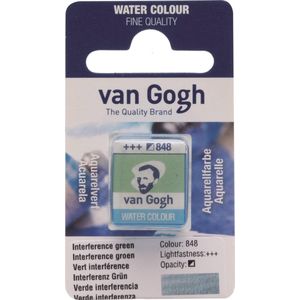 Aquarelverf - 848 Interference Groen - van Gogh - Napje