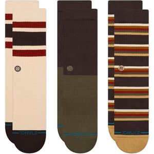 Stance Mil House Crewsokken 3 Paren
