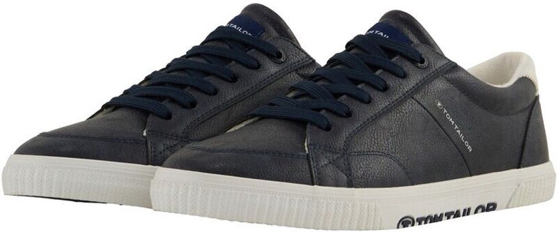 Sneakers - Laag - Imitatieleer - Vetering met 6 Gaten - Profielzolen