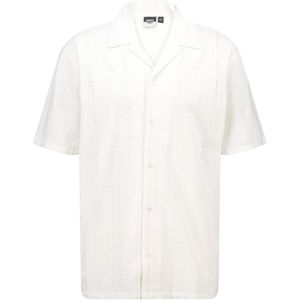 America Today - Overhemd - Wit - Katoen - Korte Mouwen