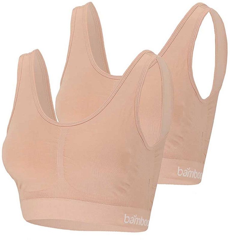 Bh dames zonder beugel - Bamboe top - Superzacht - Bh zonder beugel voorgevormd - Bh met vulling - Padded top