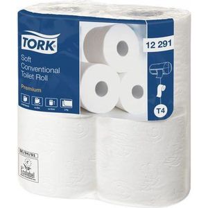 Tork Zacht Traditioneel Toiletpapier 2-laags Wit 198 Vel T4 Premium