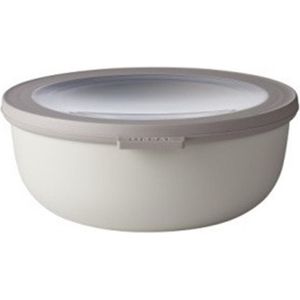Mepal - Multikom Cirqula vershouddoos - 2250 ml - Rond - Nordic white