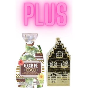 Devoted Creations Color me Coco 400 ml PLUS Gouden Spaarpot Huis 13 cm !