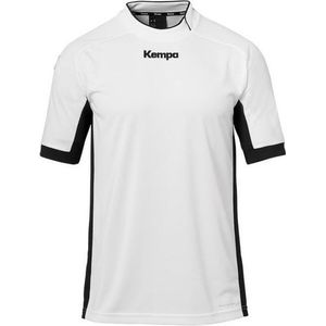 Kempa Prime Shirt Wit-Zwart Maat XL