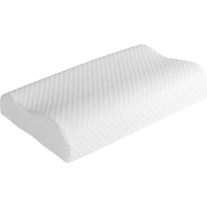 Ergonomisch Memory Foam Nekkussen voor Nekpijn - Orthopedisch Hoofdkussen voor Zijslapers (65 x 35 cm)
