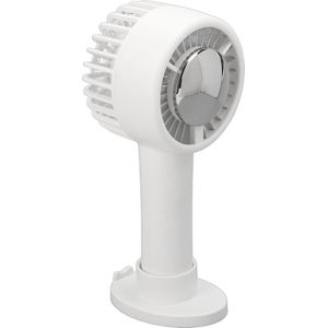 Handheld Koelventilator - Draagbaar Mini-airconditioner - 3 Snelheden - Koud Comprimeren Wind - USB Oplaadbaar - Mini-handventilator - Wit - Zomer Briesje