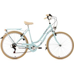 Ks Cycling Fiets 28 inch dames-citybike Casino met 6 versnellingen blauw - 53 cm