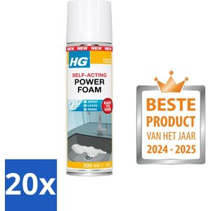 HG - Power Foam Keuken - Vetoplossende Spray - 300 ml - Bulkverpakking - 20 stuks