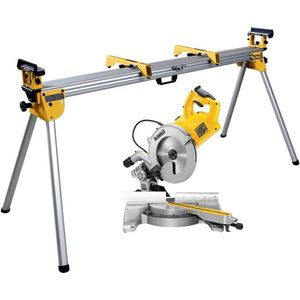 DeWalt DWS778KIT Afkortzaag met XPS zaaglijnindicator incl. onderstel (DE7023) - 1850W - 250 x 30mm