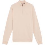 Lyle & Scott - Middelste Laag - Quarter Zip Sweatshirt - Roze - Heren