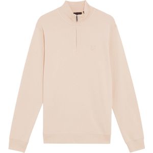 Lyle & Scott - Middelste Laag - Quarter Zip Sweatshirt - Roze - Heren