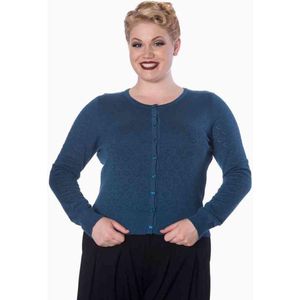 Dancing Days - UP & WAY Cardigan - S - Blauw