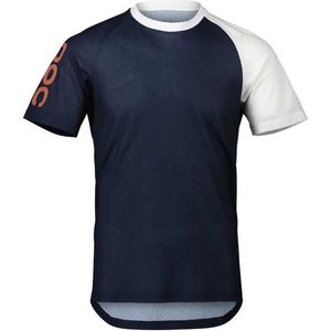 Poc Pure Korte Mouw Enduro Trui Blauw XS Man