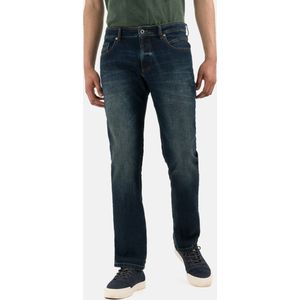 camel active Relaxed Fit 5-Pocket Jeans - Maat menswear-31/34 - Blau
