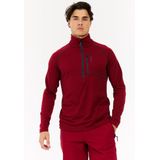 Protest - PRTRekody - Top - Velvet Red - 1/4 Ritssluiting