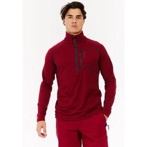 Protest - PRTRekody - Top - Velvet Red - 1/4 Ritssluiting