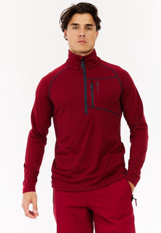 Protest - PRTRekody - Top - Velvet Red - 1/4 Ritssluiting