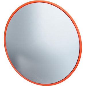 Verkeersspiegel rood, Ø 60 cm, met zwenkbare houder