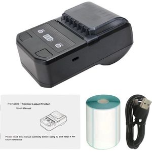Collox Labelmaker - Labelprinter - Barcodeprinter - Draadloos - Miniprinter - Draagbaar - 58 mm - Met oplaadbare batterij - Geschikt voor telefoon - Roldiameter 50 mm