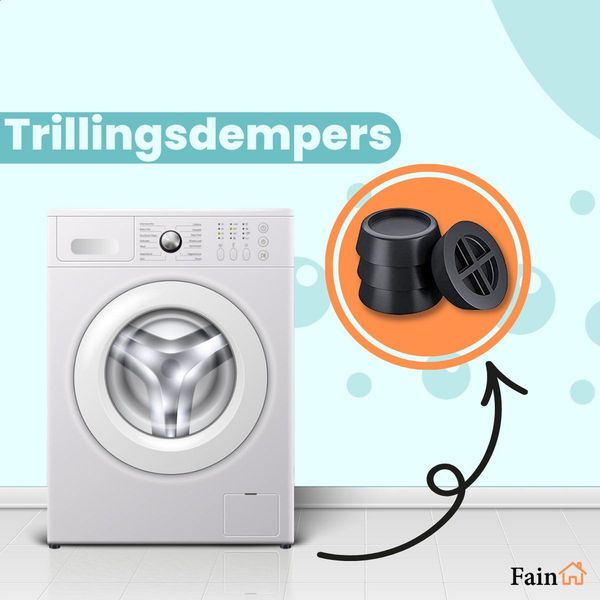 toenemen overhemd Aanwezigheid Universeel trillingsdempers set van 4 wasmachine - Klusspullen kopen? |  Laagste prijs online | beslist.nl