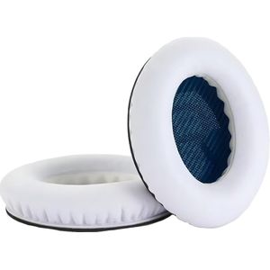 Oorkussens geschikt voor Bose QC35 Quietcomfort 35 & 35 II QC2/QC15/QC25 Soundlink - Earpads koptelefoon vervanging Wit