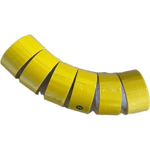 Ace Verpakkingen - PP Acryl Tape - Verpakkingstape - Gekleurd tape - 6 stuks - 48x66mtr - Geel Tape