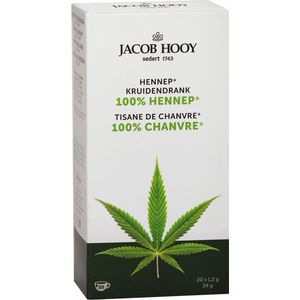 Jacob Hooy - Jacob Hooy - Jacob Hooy Hennep Kruidenthee 20 Theezakjes