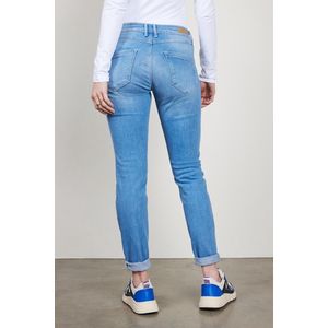 DIDI Dames 5 pocket denim pants Mid blue maat 44