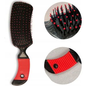 Deni Carte Brede Pneumatische Haarborstel voor Ontklitten