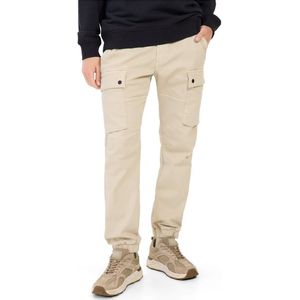 Cargobroek - Zwart - 4-Way Stretch - Elastische Tailleband