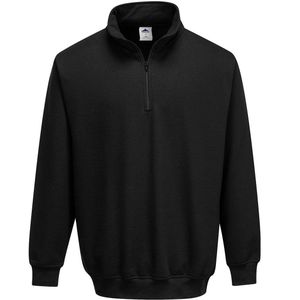 Portwest Sorrento Sweatshirt met rits B309 - Zwart - L