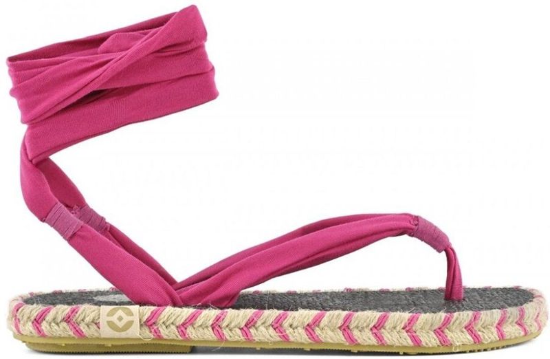 Nalho - NA0014--FUX-D9 - Sandalen - Dames - Ronde Tip - Textiel Bovenkant