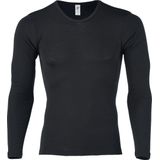 Engel - Shirt L/S - Merino-ondergoed - Zwart
