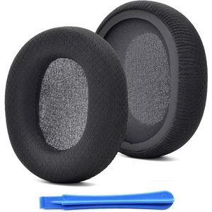JGS Premium - Hoofdtelefoon Oorkussens in Velours Stof voor Gaming Headset - Arctis 3 5 7 9 9X PRO - Vervanging Oorschelpen - Comfortabele Oorkussentjes met Schuim - Hoofdtelefoon Accessoires