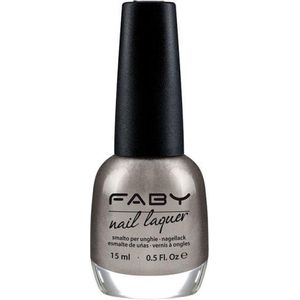 Faby Nagellak Tourists On The Moon Dames 15 Ml Vegan Zilver