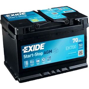Exide Technologies EK700 Start-Stop 12V 70Ah AGM