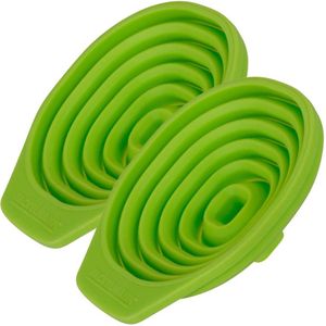 Set van 2 opvouwbare trechters, 8,5 cm diameter, Fackelmann Basic